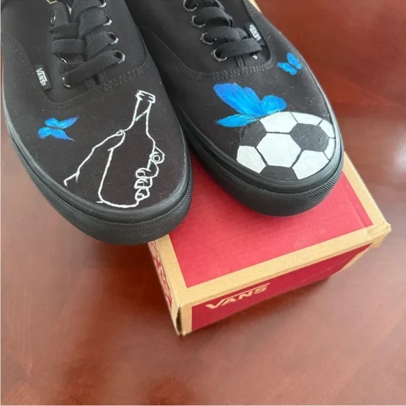 New DIY Vans Sneakers Size 9.5 - Picture 5 of 6